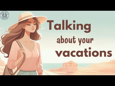 Talking About Your Vacation in English | Travel English Conversation & Listening Practice | Podcast thumbnail