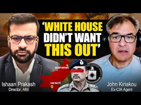 Pakistan’s Nuclear Secrets, CIA Lies, ISI's Double Game: Ex-CIA John Kiriakou Tells the Untold Story thumbnail