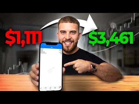 How I Turned $1,111 into $3,461 in 7 Days Forex Trading thumbnail