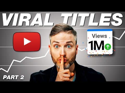 How to Write YouTube Titles That Boost Views thumbnail