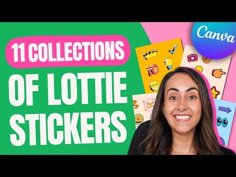 How to Get Free Custom Stickers in Canva thumbnail