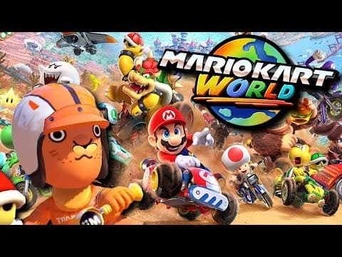 🔴 SHORTCAT CRAVES MARIO KART WORLD🔥 thumbnail