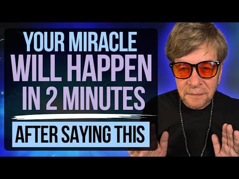 Receive A Miracle In 2 Minutes After Praying This Powerful Miracle Prayer thumbnail