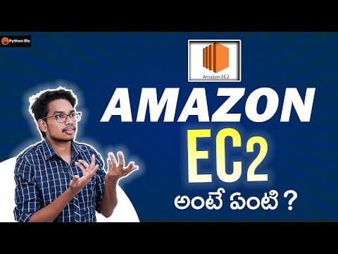 Amazon EC2 in Telugu | Amazon Elastic Compute Cloud in Telugu | AWS EC2 | AWS Tutorials in Telugu thumbnail