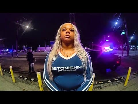 Lady With No License Kills Man In Reckless Accident (Police Bodycam) thumbnail