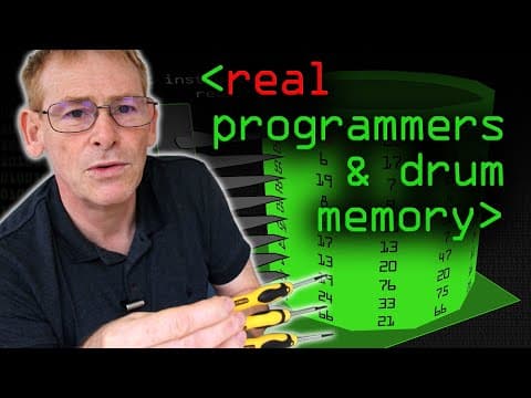"Real" Programmers & Drum Memory - Computerphile thumbnail