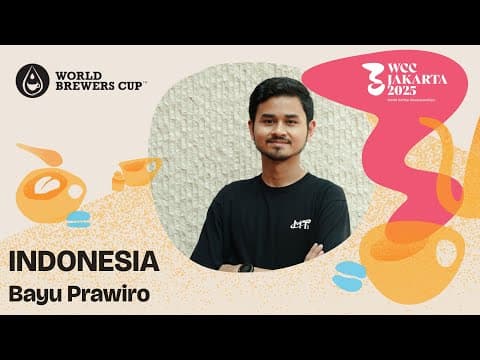 Bayu Prawiro, Indonesia | 2025 World Brewers Cup Championship | Day 3 Finals thumbnail