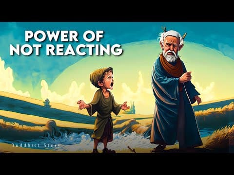 Power of Not Reacting - How to Control Your Emotions | Gautam Buddha Motivational Story thumbnail