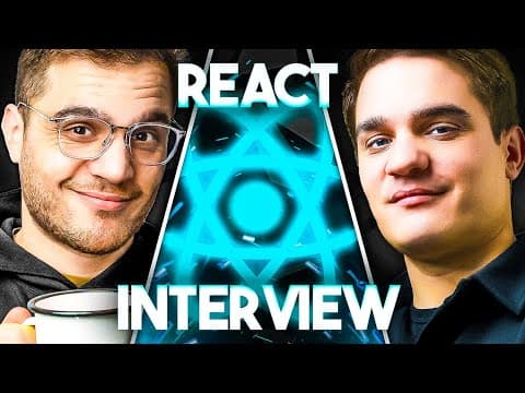 React Interview Questions Senior Level (React Fiber, Reconciliation, Virtual DOM) thumbnail