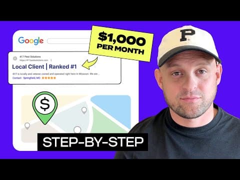How to Sell SEO Services to Local Businesses (Step-By-Step) thumbnail