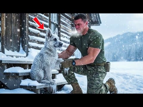 A Navy SEAL Found a Frozen Puppy on His Steps – What He Did Changed His Life thumbnail