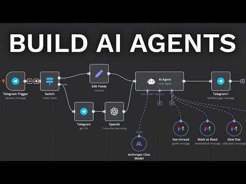 How to Build AI Agents Without Coding thumbnail