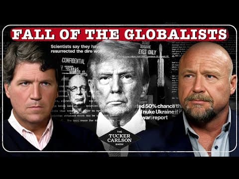 Alex Jones: Trump, Israel, Secret WW3 Plans, Dire Wolf Resurrection, Infowars Reporter Assassination thumbnail