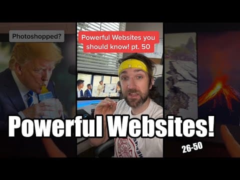 TikTok's Powerful Websites You Should Know 26-50 thumbnail