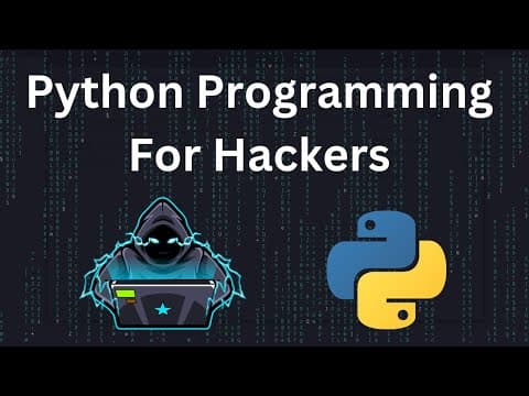 Python for Hackers FULL Course | Bug Bounty & Ethical Hacking thumbnail