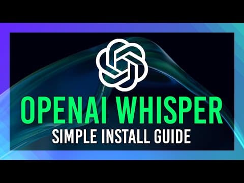 How to Transcribe Audio to Text with Whisper AI thumbnail