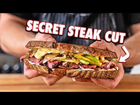 The Cheapest Steak Sandwich Ever | But Cheaper thumbnail