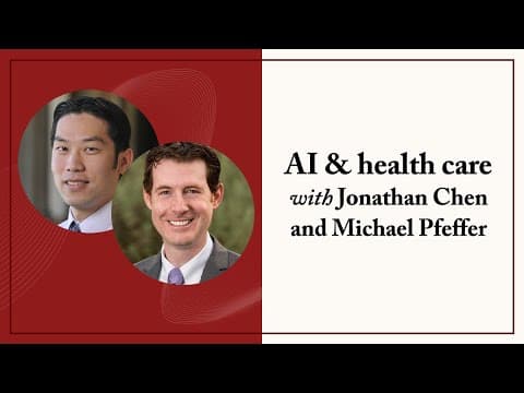 What does it mean to bring AI into health care? | Ep.1: Health Compass Podcast thumbnail