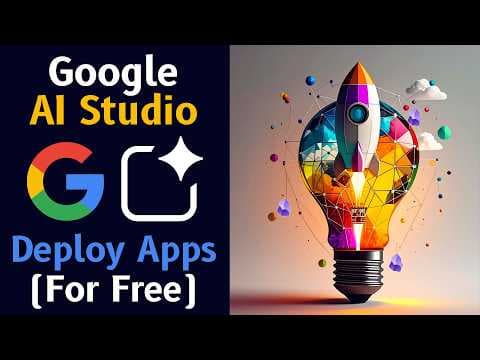 How I Deploy Apps With Google AI Studio 🚀 Full Tutorial + GitHub Tips thumbnail