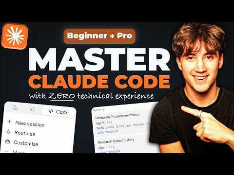 How to Use Claude Code Without Coding Experience thumbnail