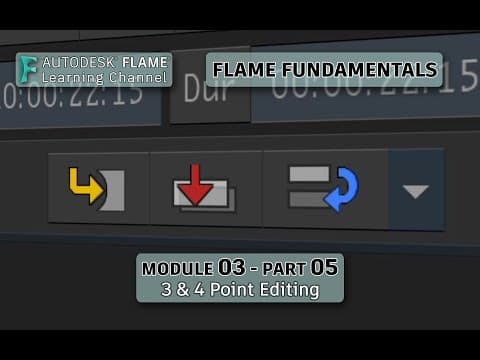 Flame Fundamentals - Module 3 - Part 05 - 3 & 4 Point Editing thumbnail