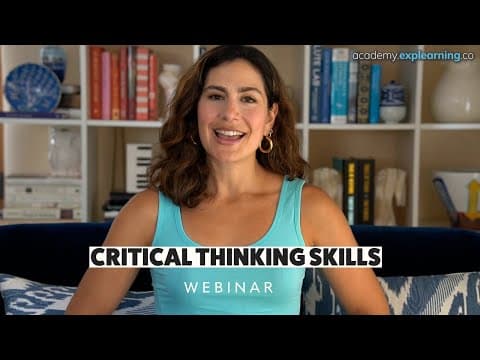 Develop Critical Thinking Skills in English [Webinar] thumbnail
