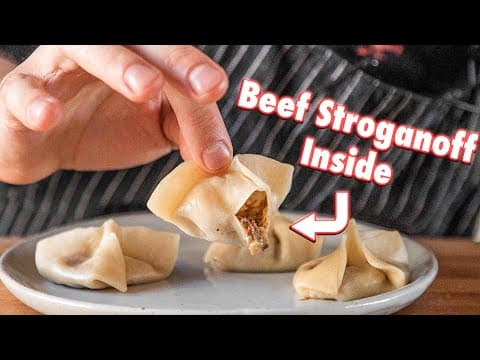 The First Ever: Beef Stroganoff Soup Dumpling | Sailor VS. thumbnail