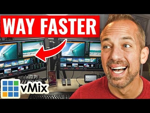 VMIX TUTORIAL - Quick Set Up Guide for EASY RECORDING thumbnail