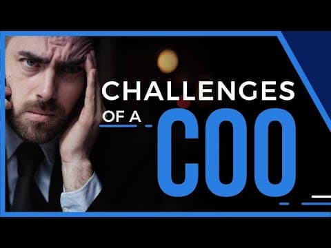 What Challenges Do COOs Experience | Scaling For Success thumbnail