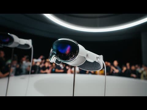 Apple Vision Pro First Look thumbnail