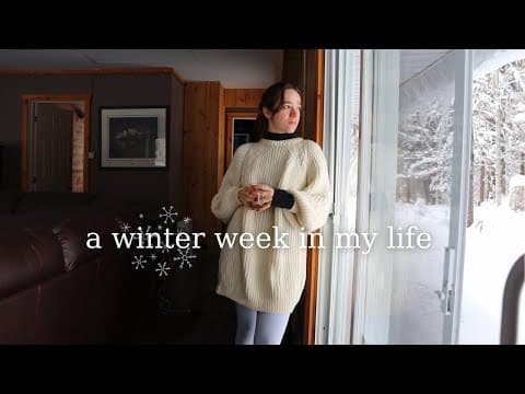 A SLICE OF LIFE vlog 🥝 winter days, book clubs & a new kitten!! thumbnail