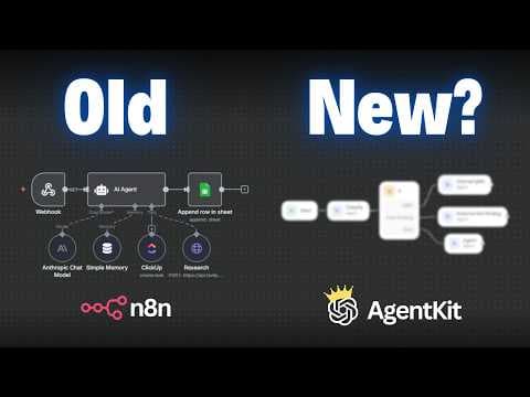 I Tested OpenAI's AgentKit Against n8n: What You Need to Know thumbnail