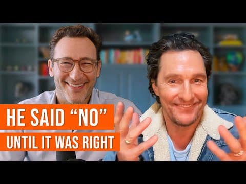 Matthew McConaughey on How to Fall Back in Love with Your Life | A Bit Of Optimism thumbnail