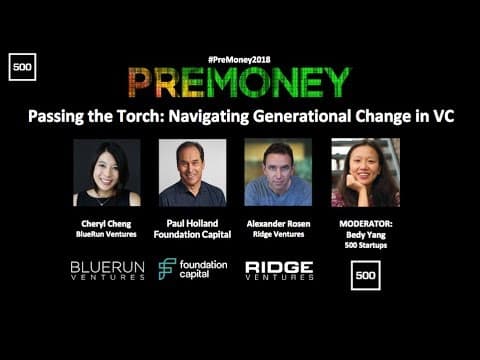 Navigating Generational Change in VC w/ Cheryl Cheng, Paul Holland, Alexander Rosen, & Bedy Yang thumbnail