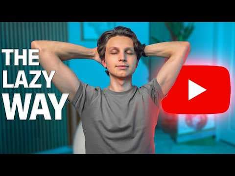 Laziest Way to Do YouTube Automation (for beginners) thumbnail