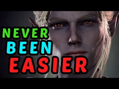 EVEN MORE BROKEN - [Re-Updated] BG3 Minthara / Wyll Paladin / Warlock Honour Build Guide thumbnail