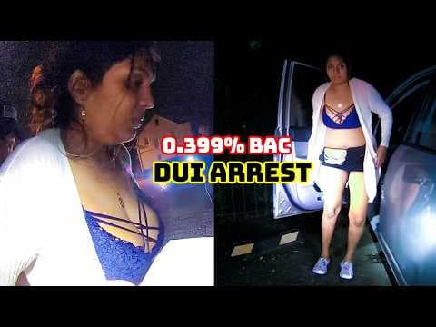 Most Intoxicated Woman Ever Featured on This Channel Over - 0.39% BAC thumbnail