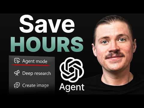 8 Insane ChatGPT Agent Use Cases! (automate anything) thumbnail