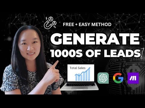 How to Use ChatGPT for Automated Lead Generation thumbnail
