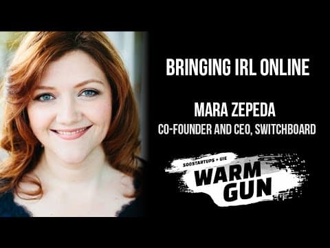 [WARM GUN 2014] Switchboard, Mara Zepeda, "Bringing IRL Online" thumbnail