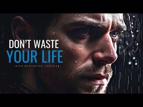 DON'T WASTE YOUR LIFE. FORCE YOURSELF - Motivational Speech thumbnail