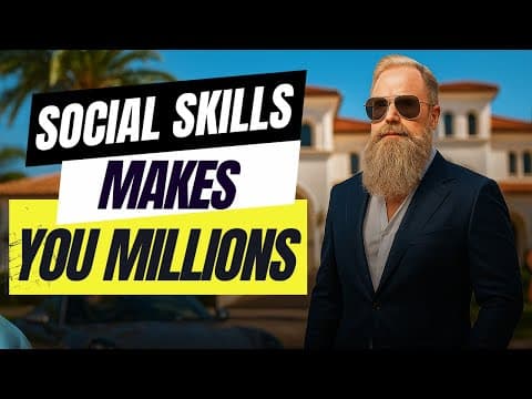 Learned Social Skills—Then Sold $100M in Business 🤯 thumbnail