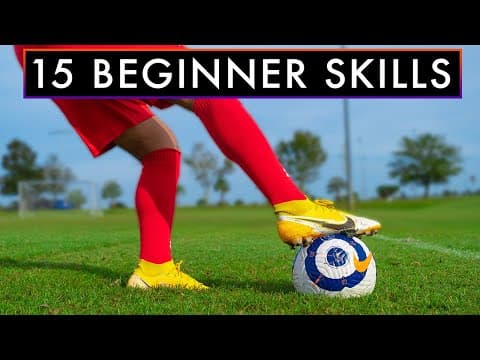 15 EASY SKILL MOVES for BEGINNERS thumbnail