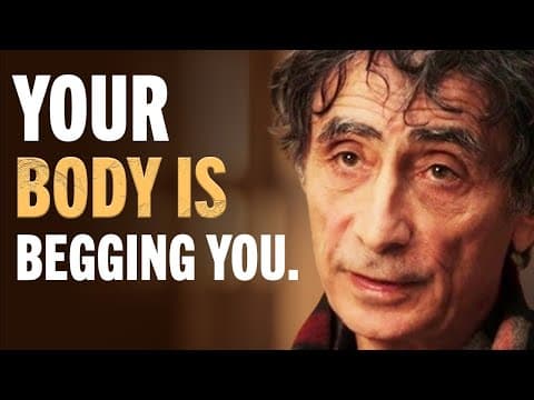 If You Feel Numb, Tired or Angry... DON’T Ignore It! — It’s Trauma Running Your Life | Gabor Maté thumbnail