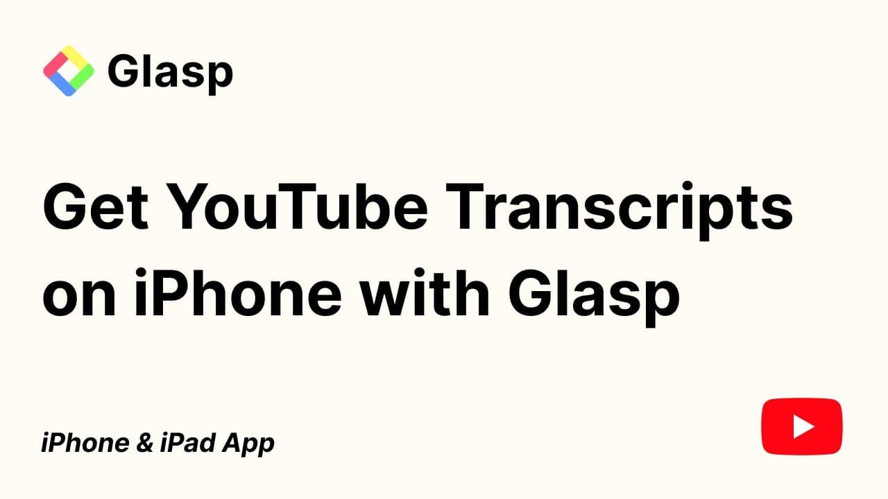YouTube video player