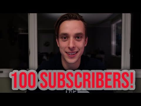 100 SUBSCRIBERS?! THANK YOU!! thumbnail