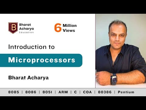 Introduction to Microprocessors | Bharat Acharya Education thumbnail