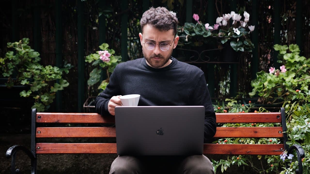YouTube video player