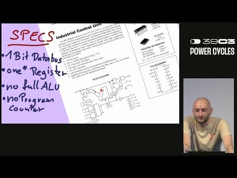 39C3 - When 8 Bits is Overkill: Making Blinkenlights with a 1-bit CPU thumbnail
