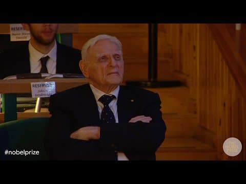 Nobel Lecture: John B. Goodenough, Nobel Prize in Chemistry 2019 thumbnail